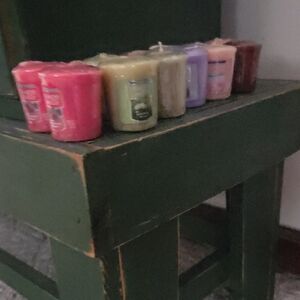 Colorful Scented Votive Candles Set